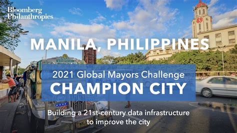 Manila and Butuan among top 50 global champion cities.